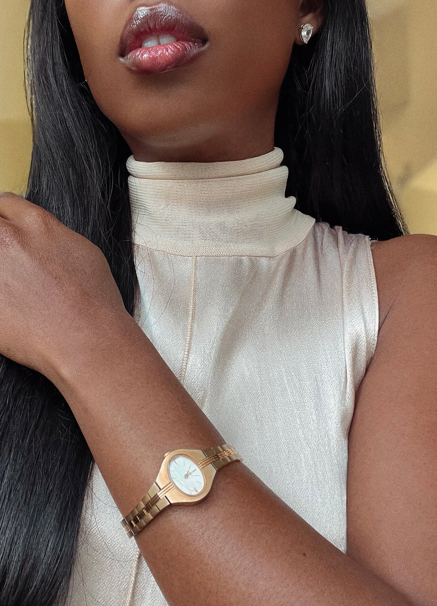 Timex Oval 1980 Vintage Watch